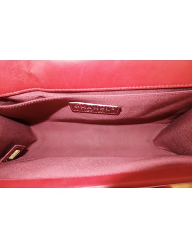 SAC CHANEL BOY ROUGE SAC CHANEL BOY ROUGE