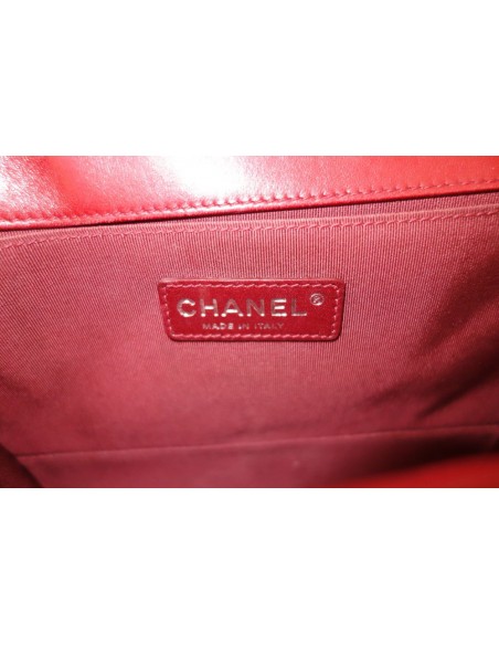 SAC CHANEL BOY ROUGE