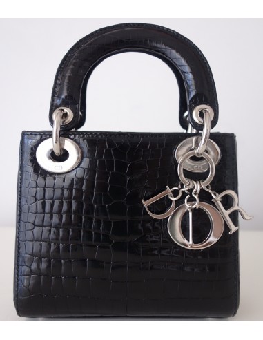 SAC MINI LADY DIOR ALLIGATOR SAC MINI LADY DIOR ALLIGATOR