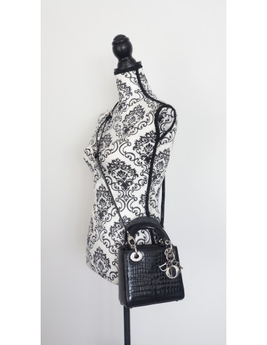 SAC MINI LADY DIOR ALLIGATOR SAC MINI LADY DIOR ALLIGATOR