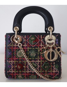 SAC MINI LADY DIOR BRODÉ