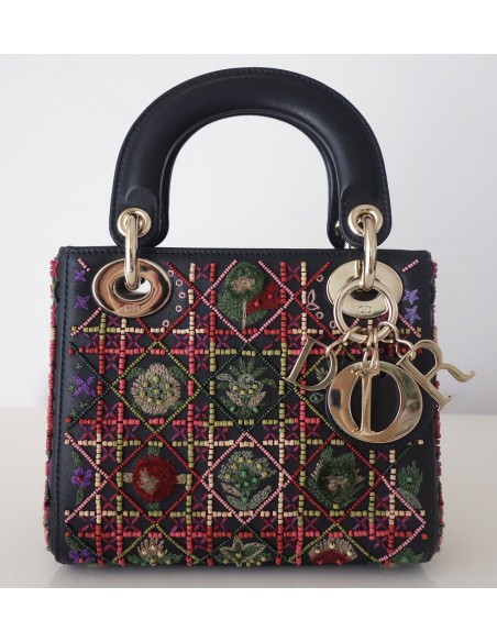 SAC MINI LADY DIOR BRODÉ