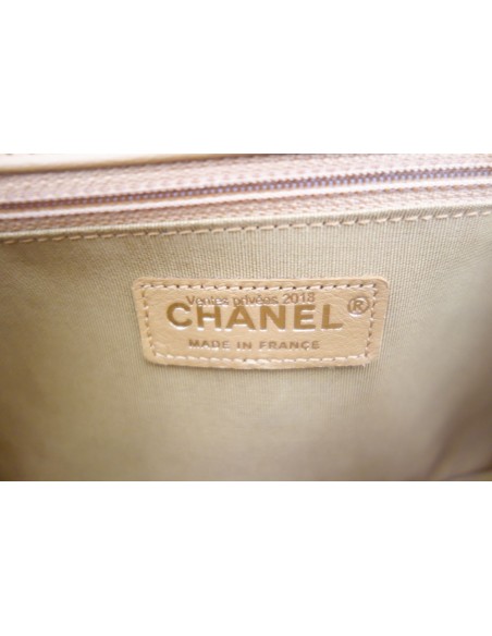 SAC CHANEL BOY TWEED GOLD