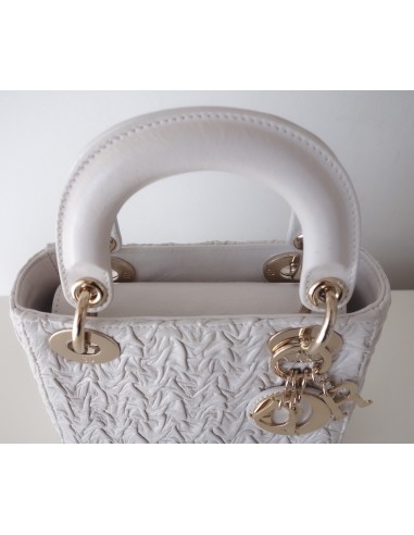 Sac Lady Dior mini blanc Sac Lady Dior mini blanc