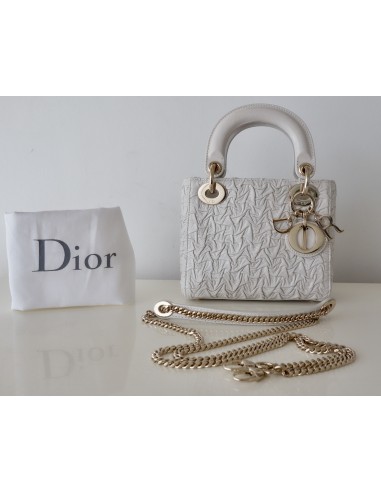 Sac Lady Dior mini blanc Sac Lady Dior mini blanc