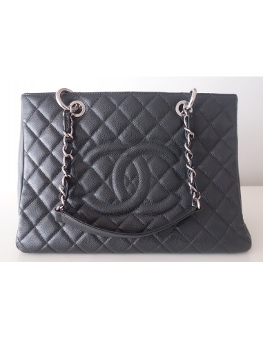 Sac Chanel shopping gris