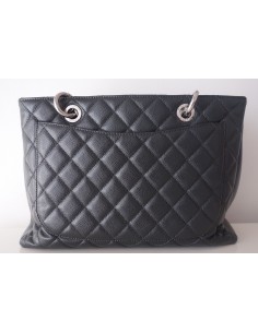 Sac Chanel shopping gris 2