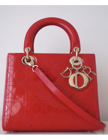 Sac Lady Dior rouge