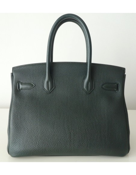 SAC HERMES BIRKIN 30 VERT ANGLAIS