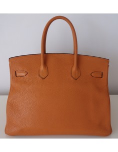 Sac Birkin Hermes orange 2