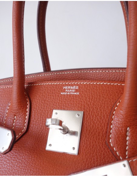 SAC HERMES BIRKIN 30 BRIQUE