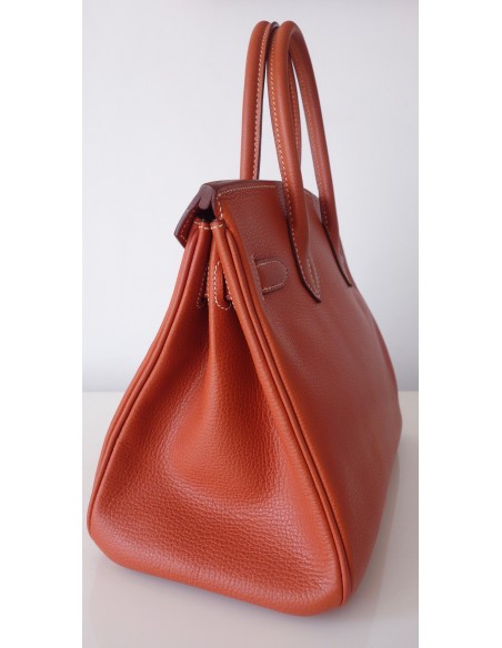 SAC HERMES BIRKIN 30 BRIQUE