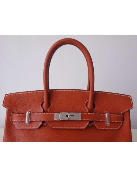 SAC HERMES BIRKIN 30 BRIQUE