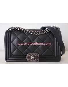 Sac Chanel Boy noir medium