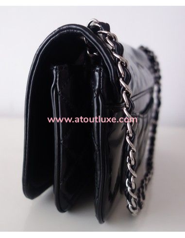 Sac Chanel vinyle noir Sac Chanel vinyle noir