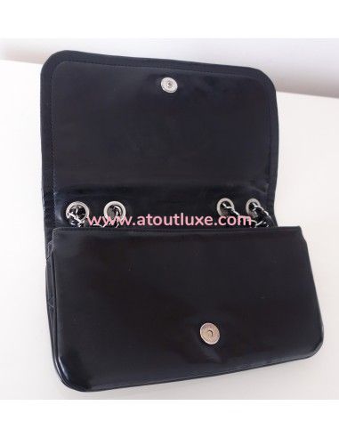Sac Chanel vinyle noir Sac Chanel vinyle noir