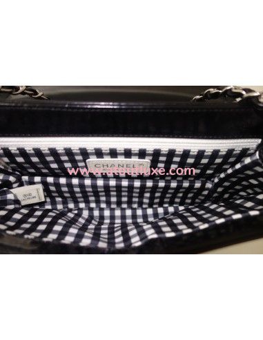 Sac Chanel vinyle noir Sac Chanel vinyle noir