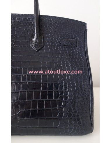 Sac Hermes Birkin 35 crocodile Sac Hermes Birkin 35 crocodile