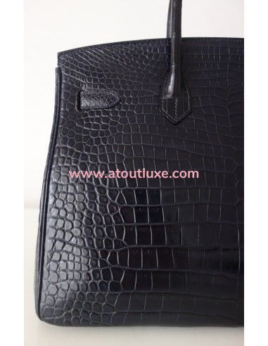 Sac Hermes Birkin 35 crocodile Sac Hermes Birkin 35 crocodile