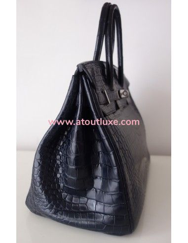 Sac Hermes Birkin 35 crocodile Sac Hermes Birkin 35 crocodile