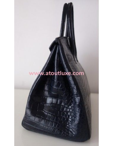 Sac Hermes Birkin 35 crocodile Sac Hermes Birkin 35 crocodile