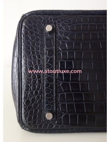 Sac Hermes Birkin 35 crocodile Sac Hermes Birkin 35 crocodile