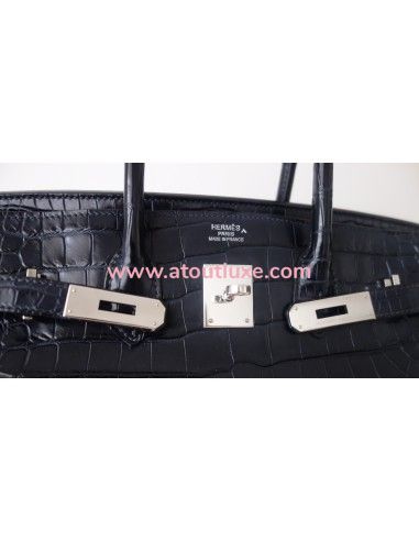 Sac Hermes Birkin 35 crocodile Sac Hermes Birkin 35 crocodile