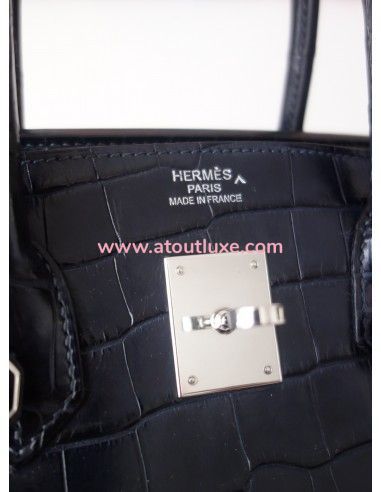 Sac Hermes Birkin 35 crocodile Sac Hermes Birkin 35 crocodile
