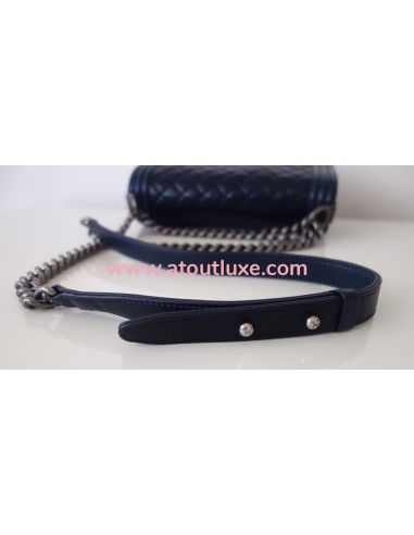 Sac Chanel Boy bleu marine Sac Chanel Boy bleu marine