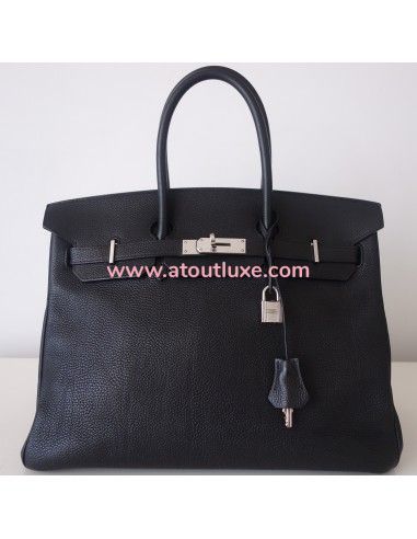 Sac Hermes Birkin 35 noir