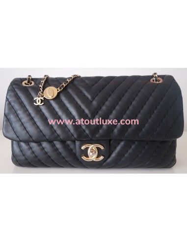 Sac Chanel Classique chevron Gm