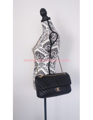 Sac Chanel Classique chevron Gm Sac Chanel Classique chevron Gm