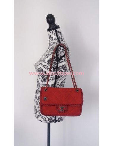 Sac Chanel Classique rouge Sac Chanel Classique rouge