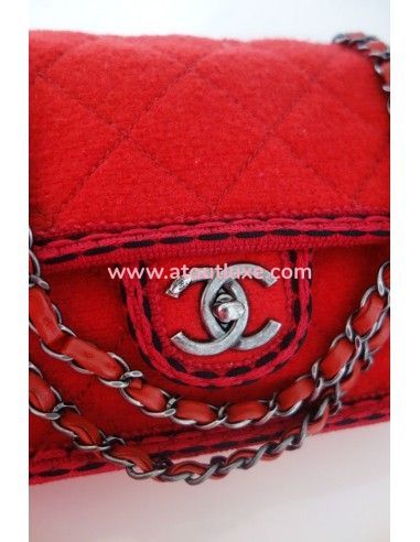 Sac Chanel Classique rouge Sac Chanel Classique rouge