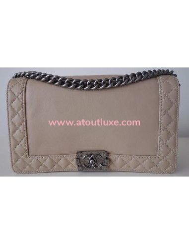 Sac Chanel Boy beige Sac Chanel Boy beige