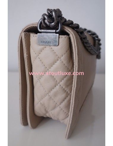 Sac Chanel Boy beige Sac Chanel Boy beige
