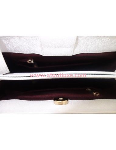 Sac Chanel petit shopping blanc Sac Chanel petit shopping blanc