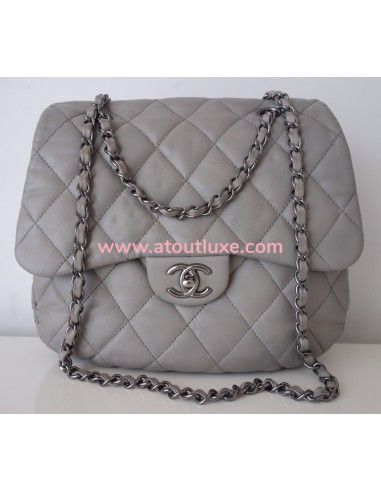 Sac Chanel Classique gris