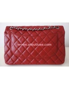Sac Chanel Classique rouge 2