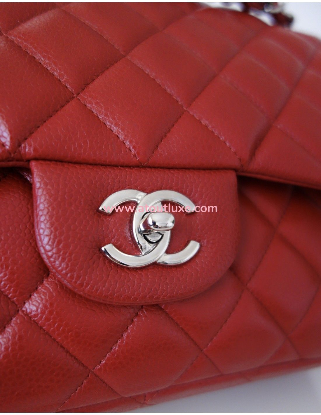 Sac Chanel Classique rouge