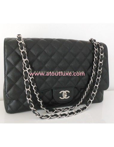 SAC CHANEL TIMELESS JUMBO NOIR