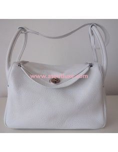 Sac Hermes Lindy blanc