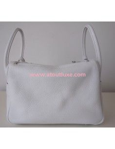 Sac Hermes Lindy blanc 2
