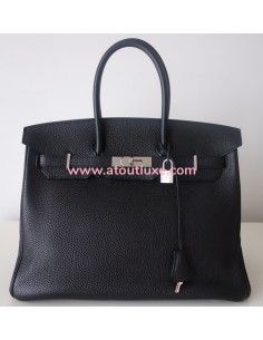 Sac Hermes Birkin 35 noir