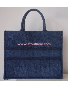 Sac Dior Book Tote Denim 2