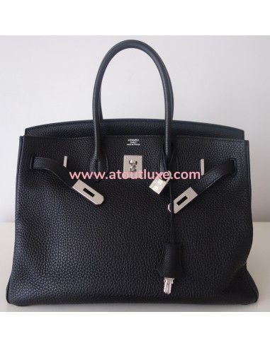 Sac Hermes Birkin 35 noir