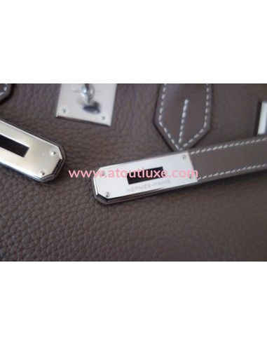 Sac Hermes Birkin 35 étoupe Sac Hermes Birkin 35 étoupe