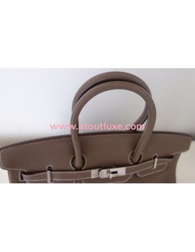 Sac Hermes Birkin 35 étoupe Sac Hermes Birkin 35 étoupe