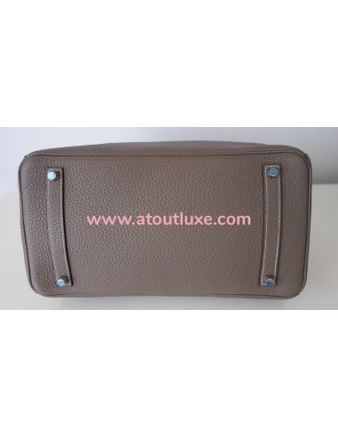 Sac Hermes Birkin 35 étoupe Sac Hermes Birkin 35 étoupe