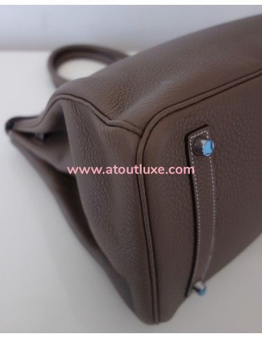 Sac Hermes Birkin 35 étoupe Sac Hermes Birkin 35 étoupe